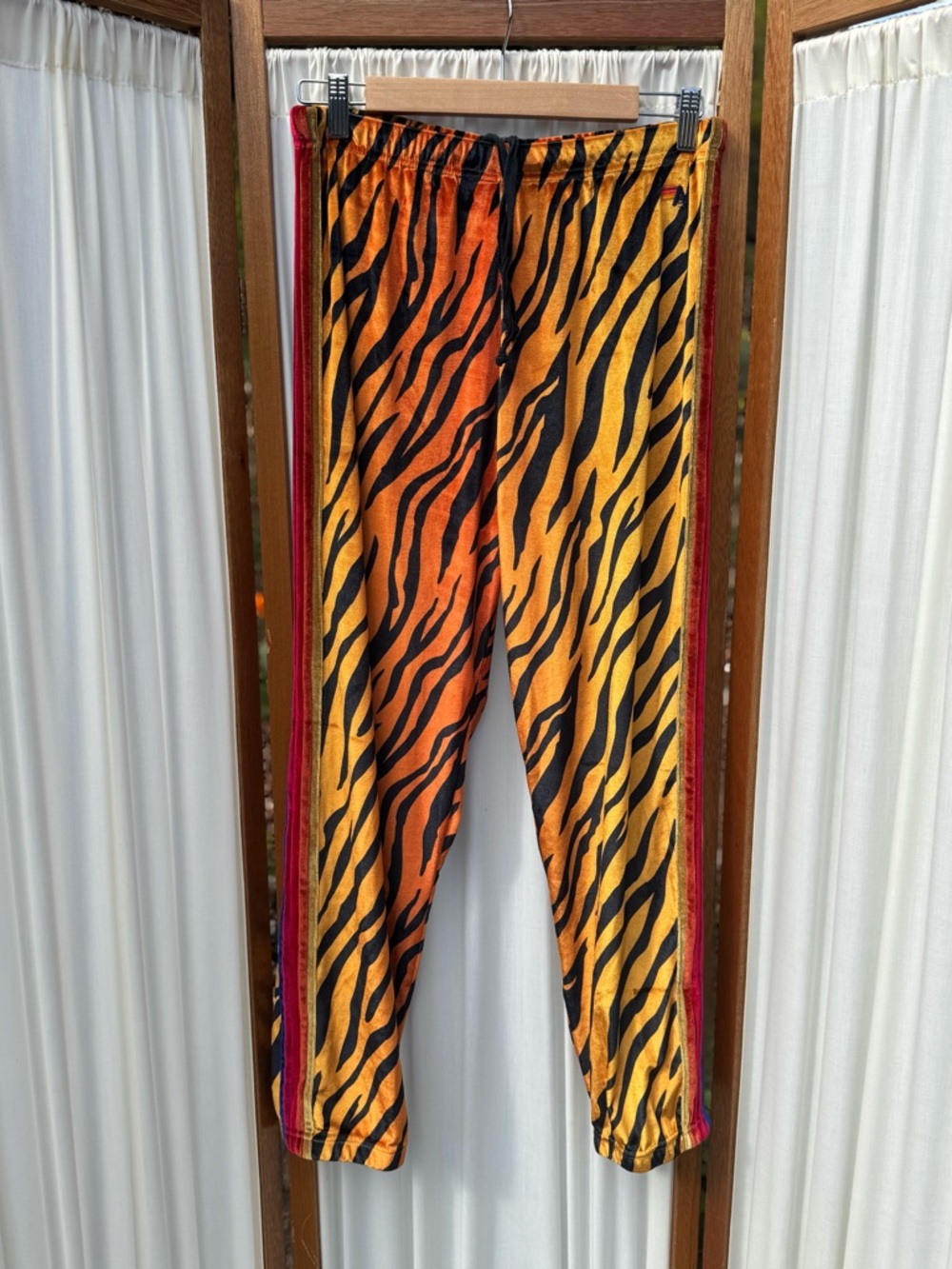 Aviator Nation Velvet Tiger Stripe Lounge Pants